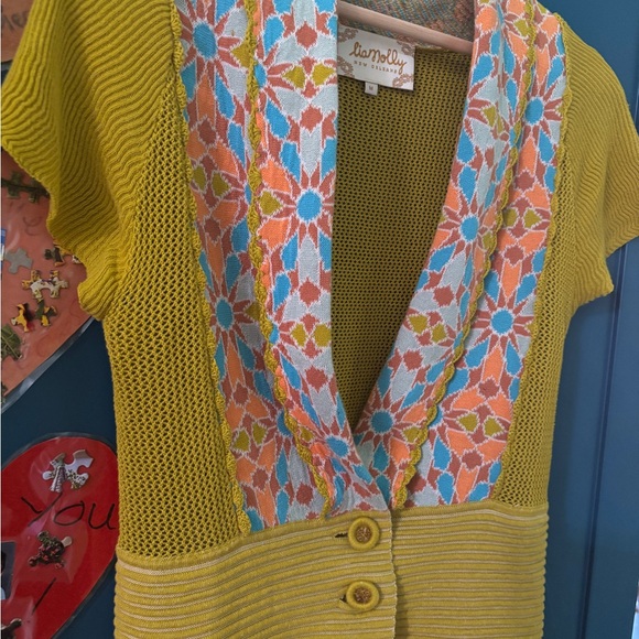 Anthropologie LiaMolly New Orleans Floral Cardigan - Picture 3 of 5